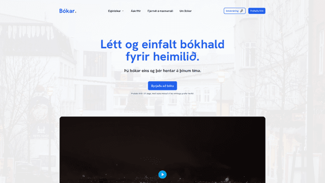 Bókar Einkabókhaldskerfi